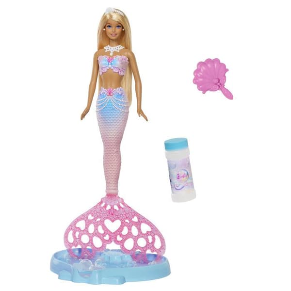 Magisk bubbla sjöjungfru - Blond - Barbie - JLW56