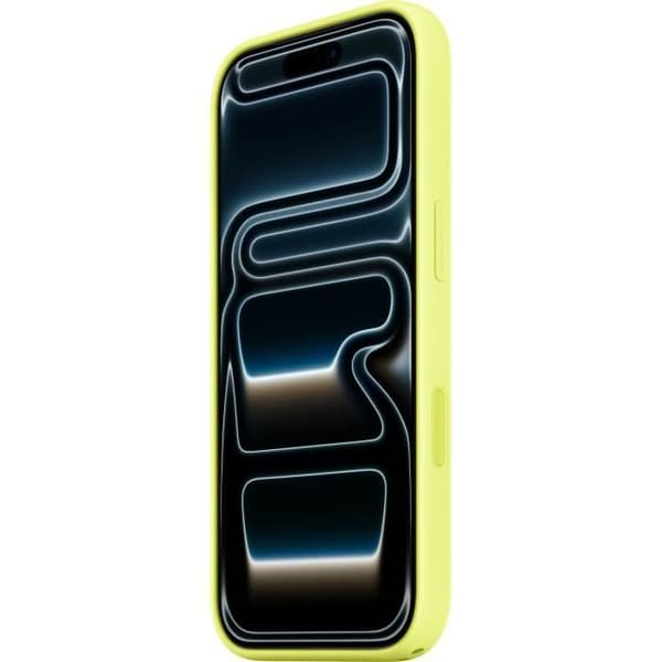 APPLE iPhone 17 Pro - Silikonskal med MagSafe - Neongul