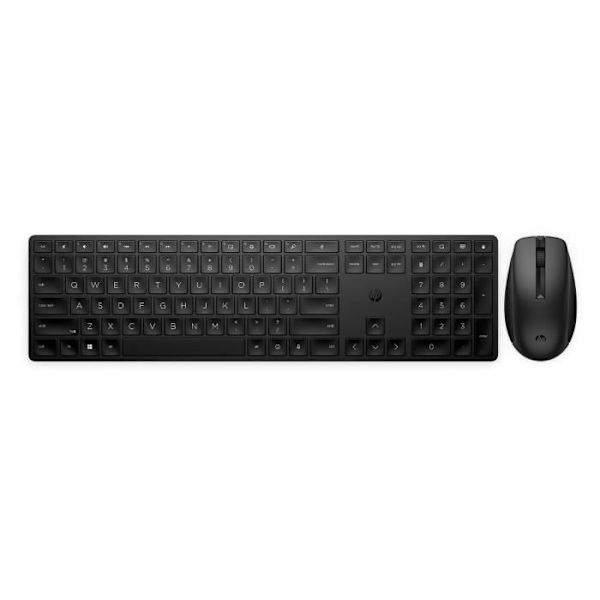HP 650 Wireless Keyboard Mouse Set - AZERTY - Svart - USB Dongle Interface - 2 års garanti