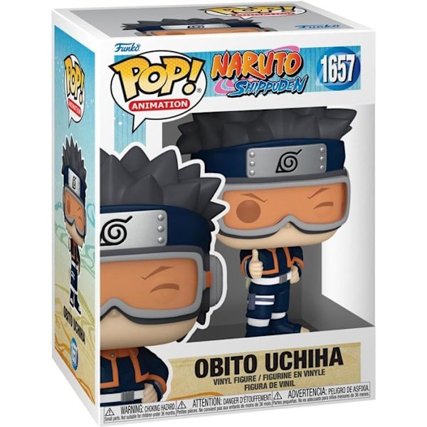 Funko Pop! - Animerad Naruto Shippuden Obito Uchiha Barn - Vinyl