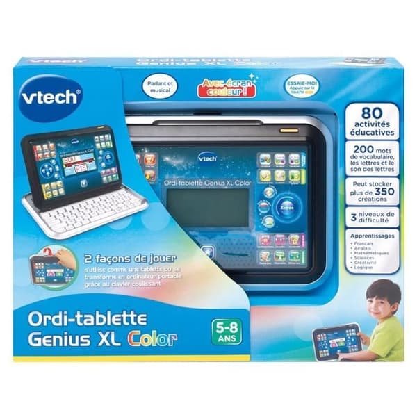 VTECH Computer-Tablet Genius XL Färg Svart