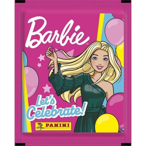 Box - PANINI - Barbie 65-årsjubileum - 36 fickor - 180 klistermärken