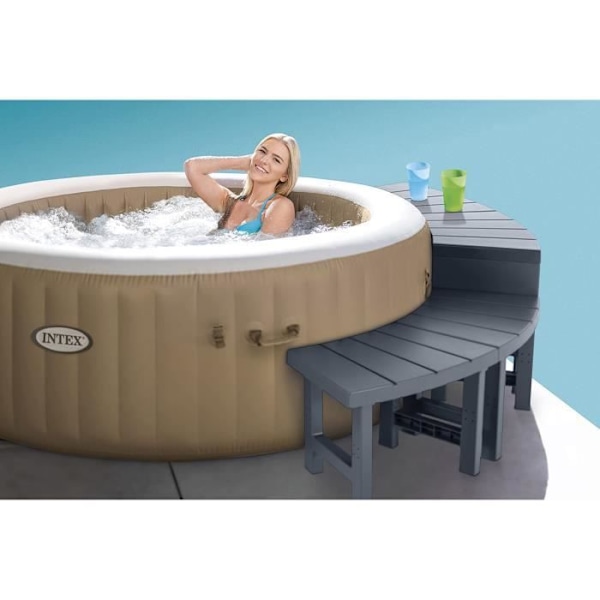 Intex - 28515 - 4 -Piece 2 Medium Pack + 2 High Spa 4 Round Spa