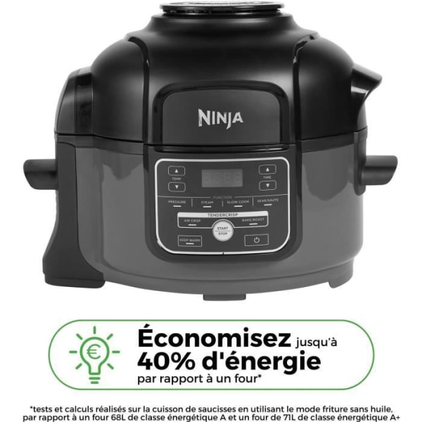 NINJA - OP100EU - Foodi MINI 6-i-1 Multicooker, 4,7L - 6 tillagningslägen