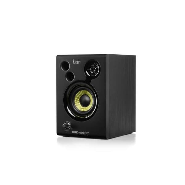 Hercules DJMonitor 32 - 2 x 15 W aktiva övervakningshögtalare