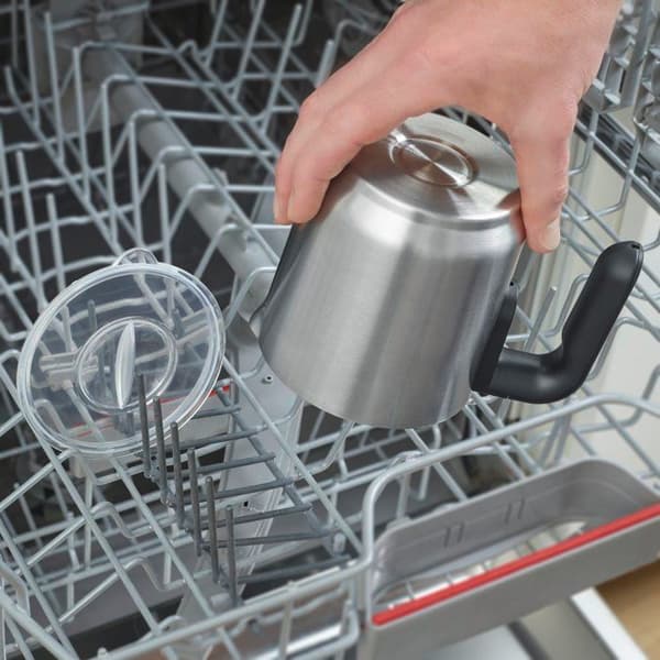 Induktionsmælkeskummer - SEVERIN - SM3588 - Varm eller kold mælkeskummer, 300ml rustfrit stål - 550W - Rustfrit stål/Sort