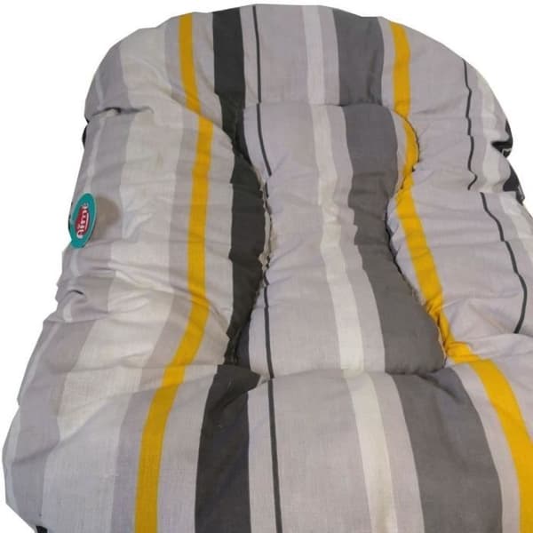 Hundbädd - AIME - Oval kudde - 90 cm - Grå