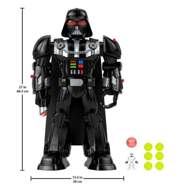 Fisher-Price Imaginext-Robot Darth Vader STAR WARS över 60 cm HXG51