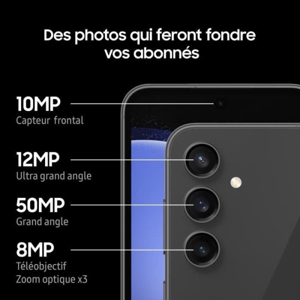 SAMSUNG Galaxy S23 FE Smartphone 256GB grafit