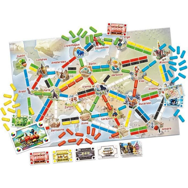 ASMODEE - Aventuriers du rail - Mon Premier Voyage - Brädspel