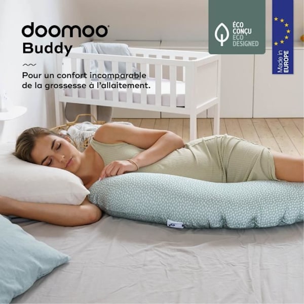 Babymoov Gravidkudde doomoo Buddy Cloudy Khaki