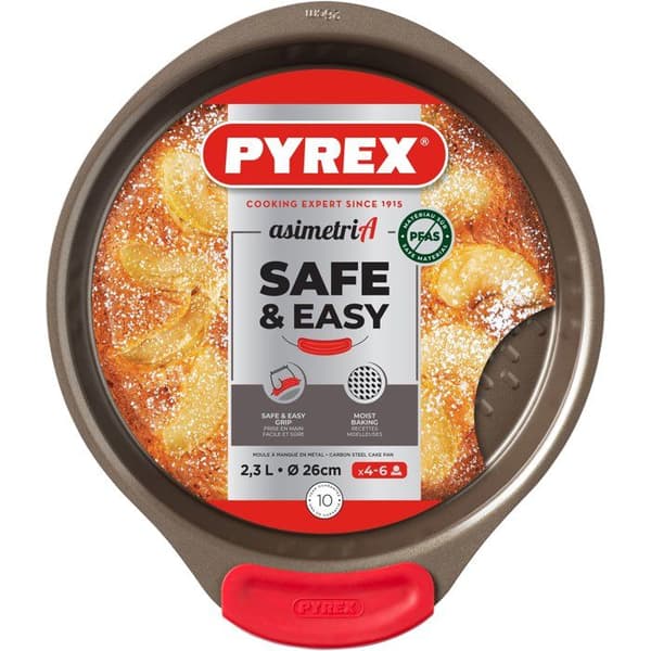 Springform - PYREX - 1452004 - Kolstål - Non-stick - 26 cm