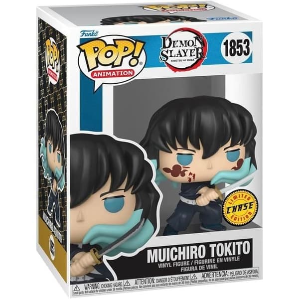Figur - Funko Pop! - Demon Slayer - Muichiro Tokito - 10 cm - Chase-version möjlig