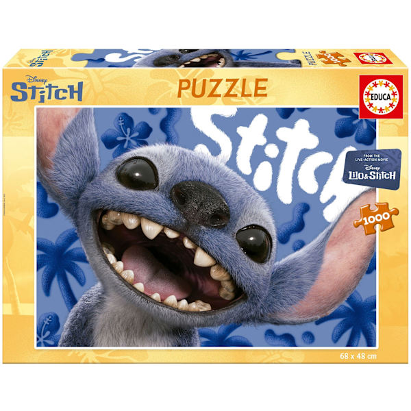 Pussel - EDUCA - Stitch Live Action - 1000 bitar