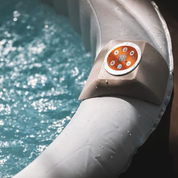 SUNSPA Runt uppblåsbart spa 4 platser