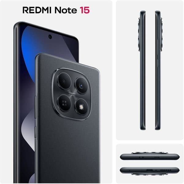 XIAOMI - Redmi Note 15 - 6/128 GB - Svart