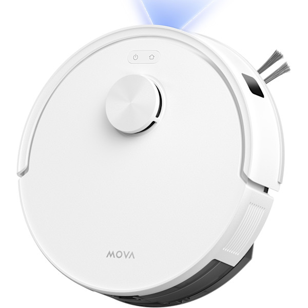 Robotdammsugare och mopp - MOVA E20S PRO - 13000 Pa - 330 ml - Vit