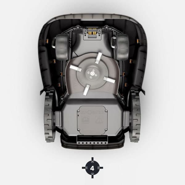 STIGA AUTONOM ROBOTGRÄSKLIPPARE STIGA A750. TRÅDLÖS KANTKLIPPARE (MAX. 900M²). APPSTYRD, SLUTNINGAR