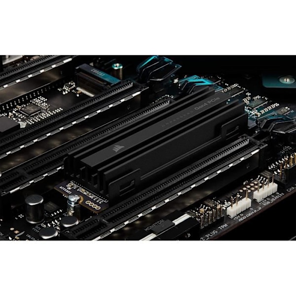 Corsair MP600 PRO LPX PCIe Gen4 x4 NVMe M.2 SSD för PS5/PC - 1TB