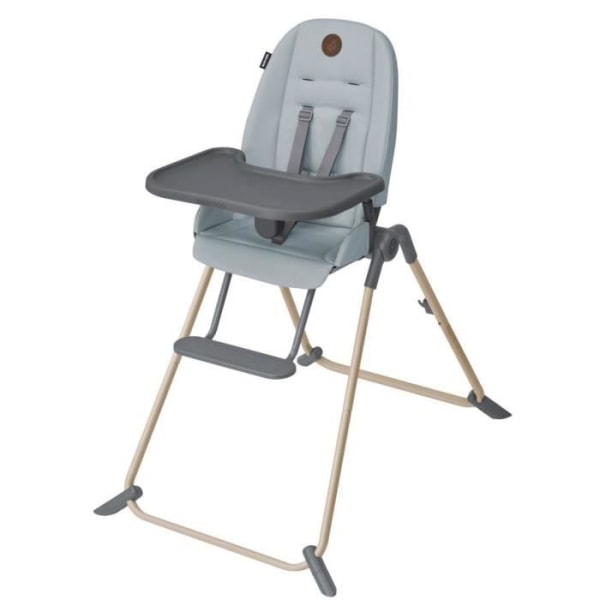 Maxi-cosi ava stol hög baby, ultra kompakt, ljus, från födelse till 3 år gammal, bortom grå eko
