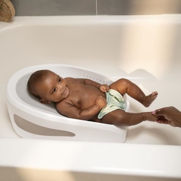 INGENUITY Babybadstol, Komfort & Säkerhet, Mjuk, halkfri bas - Kan användas från födseln till 6 månader