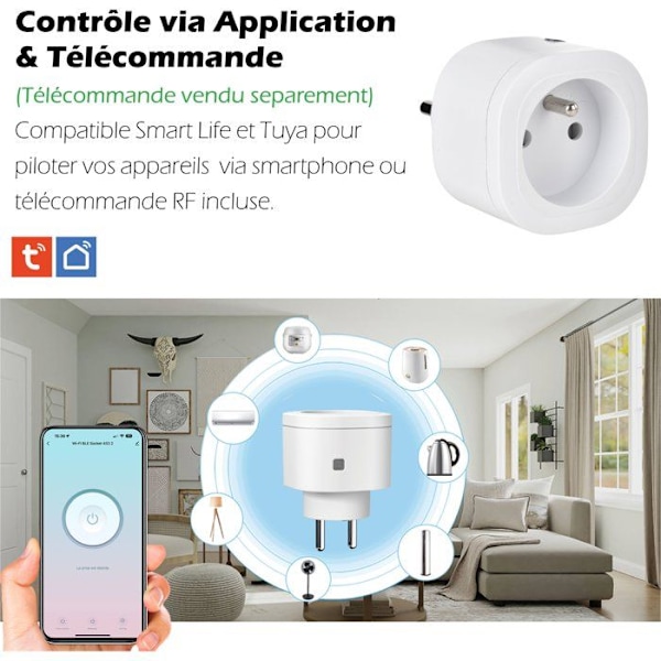 Smart kontakt - KYF - Wifi - Inomhus