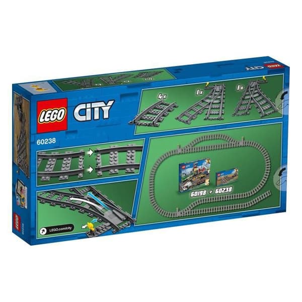 LEGO City 60238 Turnouts