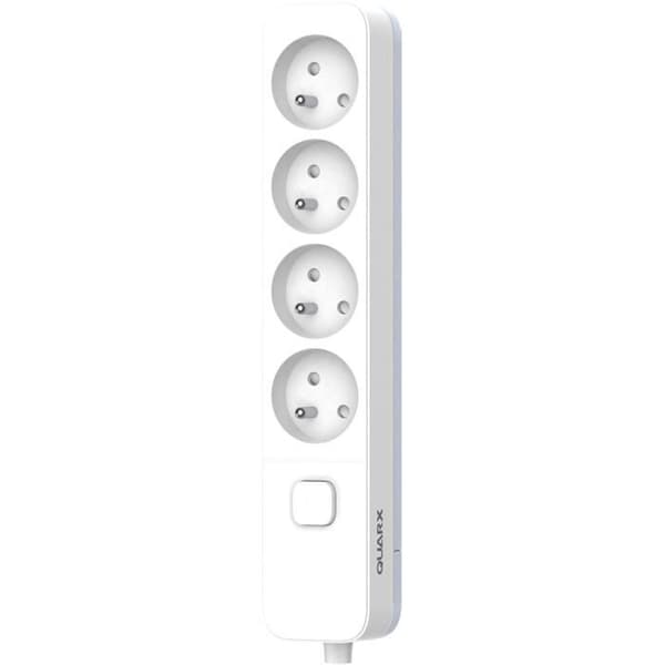 Eldosa - QUARX - 4 uttag - Med strömbrytare, 1,5m kabel