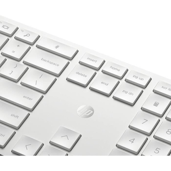 HP 650 Wireless Keyboard Mouse Set - AZERTY - Vit