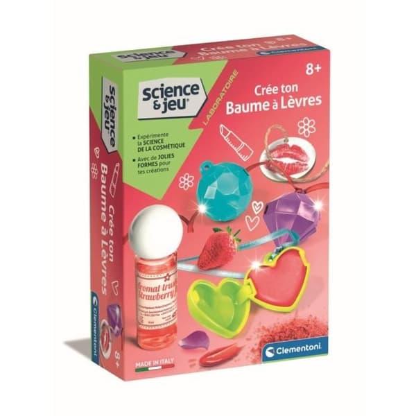 CLEMENTONI Science & Jeu - Läppbalsam - Vetenskapligt spel