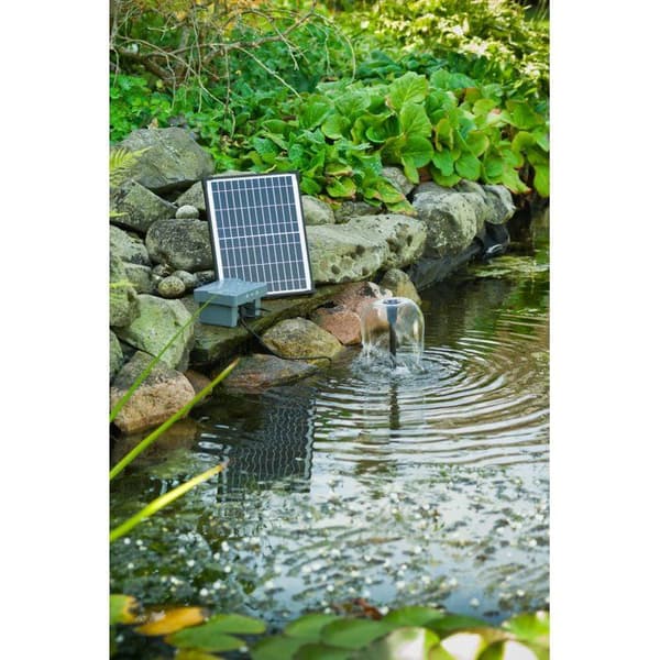 Fontänpump - UBBINK - SolarMax 600 Accu Power Control - Flödeshastighet 700 l/h - Dag-/nattdrift
