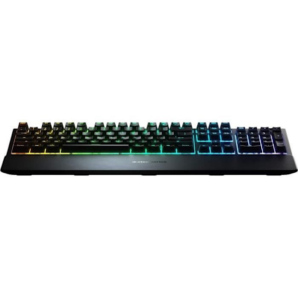Mekaniskt speltangentbord - STEELSERIES - APEX 3 - Ultra tyst - Svart