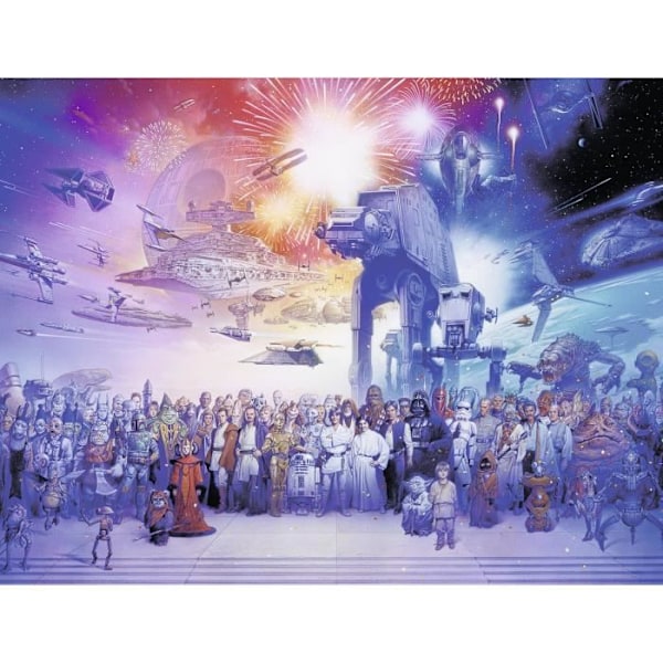 Puzzle 2000 p - Star Wars-universum