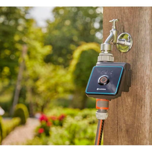 Timer - GARDENA - Bluetooth - För 20/27 och 26/34 kranar - 3 oberoende program