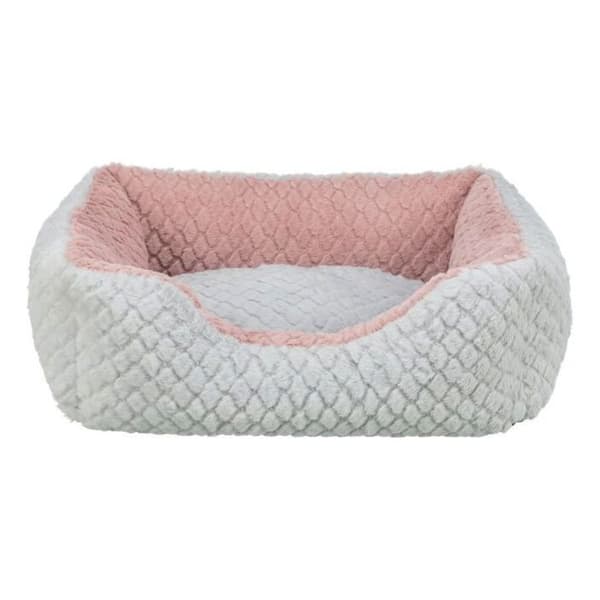 Hundkorg - TRIXIE - KALINE MIO - 50 x 40 cm - Grå / Dusty rose