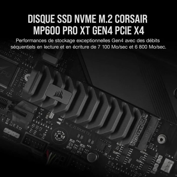 Corsair MP600 PRO XT Solid State Drive - 2TB NVMe PCIe M.2 (CSSD-F2000GBMP600PXT)