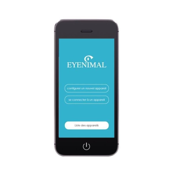 EYENIMAL - Torrfoderautomat - Smart Tiny Pet Feeder - för katter eller små hundar