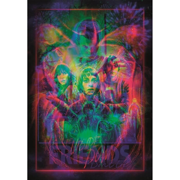 CLEMENTONI - Morphing-kollektionen - Stranger Things - Ljusram V1