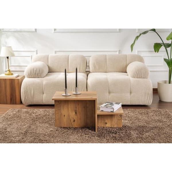 Soffbord - HARMONY - Rektangulärt - Atlantisk furu - 80 x 40 x 40 cm