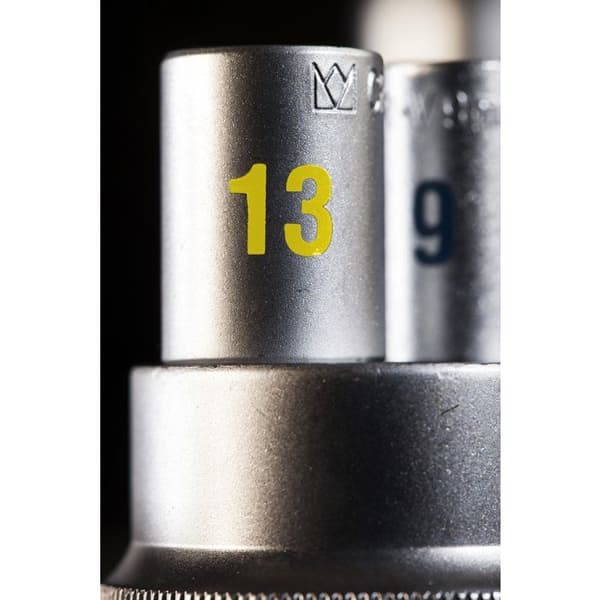 MEISTER Verktygslåda med 121 delar - aluminium