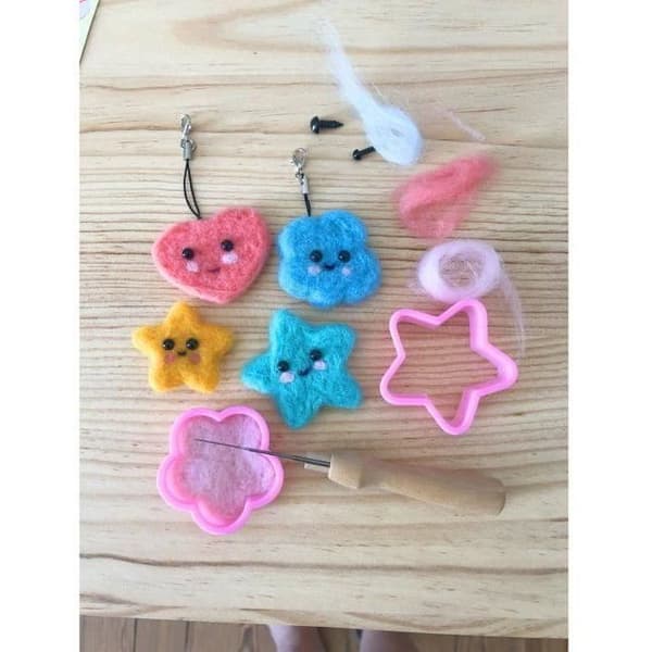 Härlig låda - Sycamore - Kardad ull - Kawaii - Ålder 10+