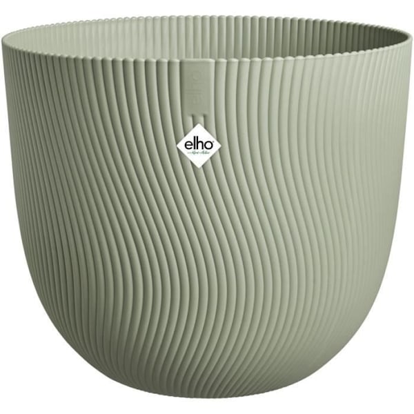 Blomkruka - ELHO - Sereh Round 47 - Grön - Ø 47 x H 40 cm - 100% återvunnet