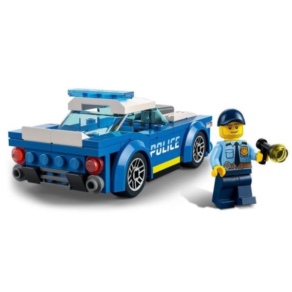 LEGO 60312 stadspolisbil, leksak för barn från 5 år och uppåt med officersminifigur, presentidé, äventyrsserie