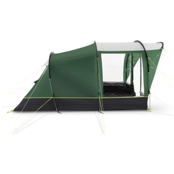 Campingtält med valv - 3 platser - KAMPA - Brean 3 - Grönt och svart