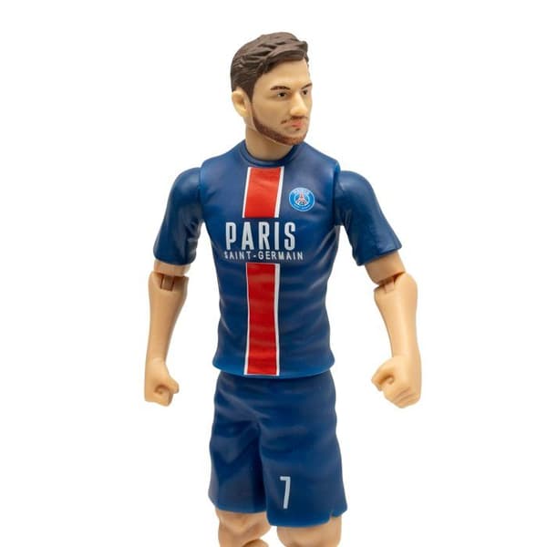 Ledad figur - PSG - MEGABLEU - Khvicha Kvaratskhelia - 20 cm
