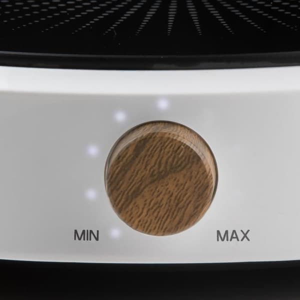 Induktionshäll - DOMO - DO30112IP - 2000 W - 1 brännare - Rund vit design