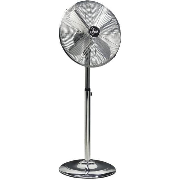 Arizona - Foot Fan Ø40cm 50W Chrome Oscillating