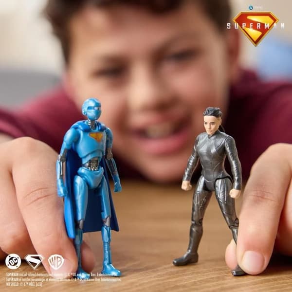 Multipack 8 cm figurer - från 4 år - Superman filmen