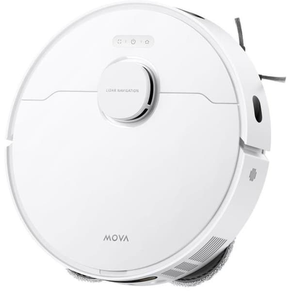 MOVA E40 Ultra robotdammsugare med mopp 19 000 Pa, HEPA, smart lasersensor, vit Vit