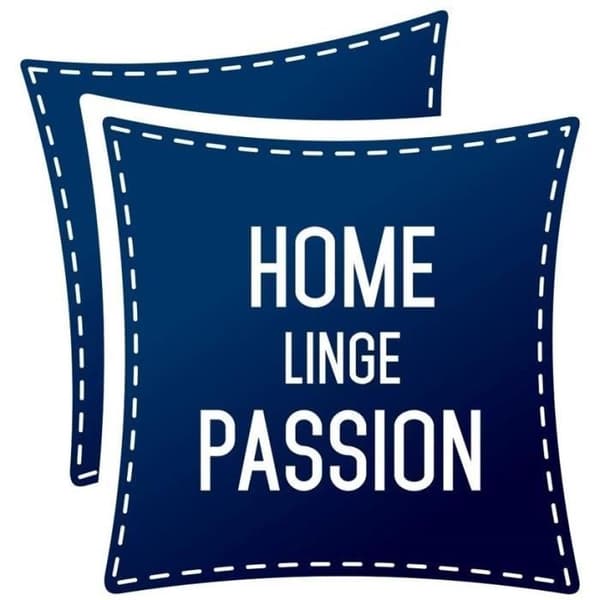 Set med 2 örngott - HOME LINGE PASSION - HP72092 - 82 g mikrofiber - 63 x 63 cm - Beige
